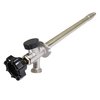 Everflow PEX Ax3/4" Hose Bib, 10" Long Anti-Siphon Sillcock Frost Free Outdoor Faucet w/Vacuum Breaker 1/2" 62101F-NL